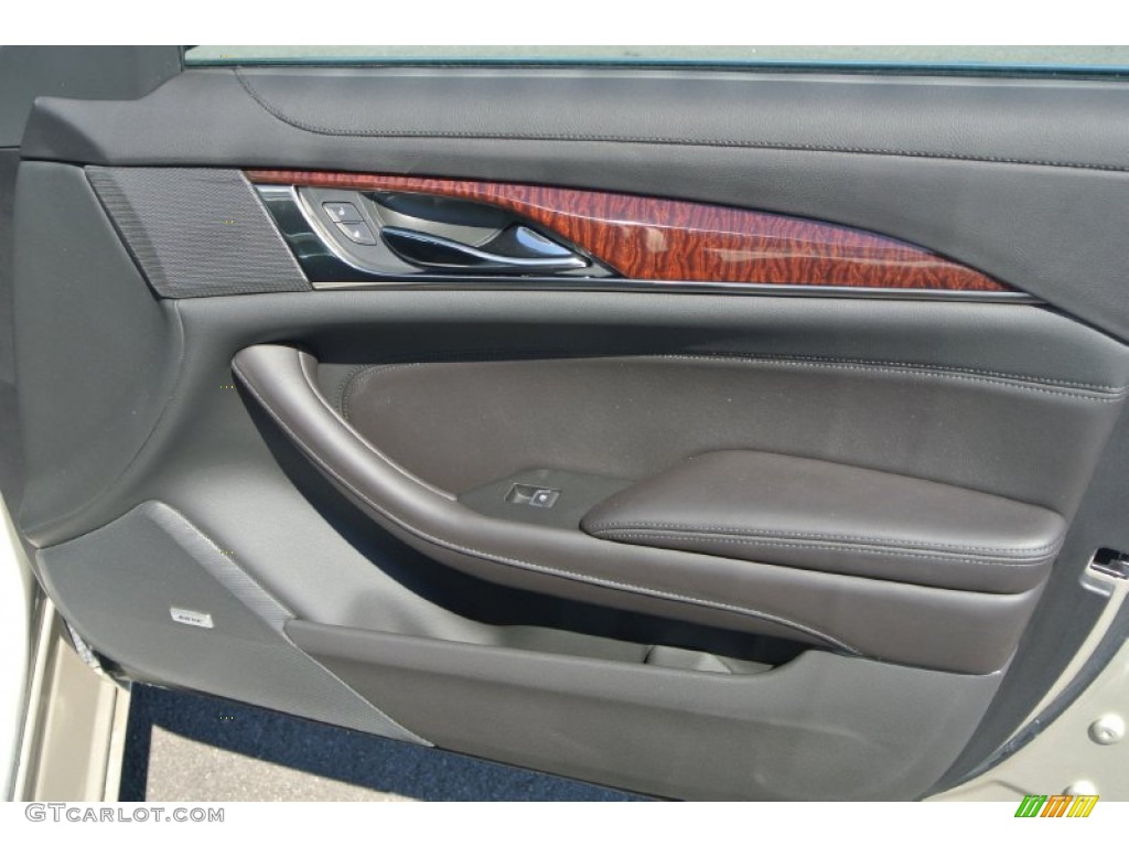 2014 CTS Sedan - Silver Coast Metallic / Ebony/Ebony photo #17