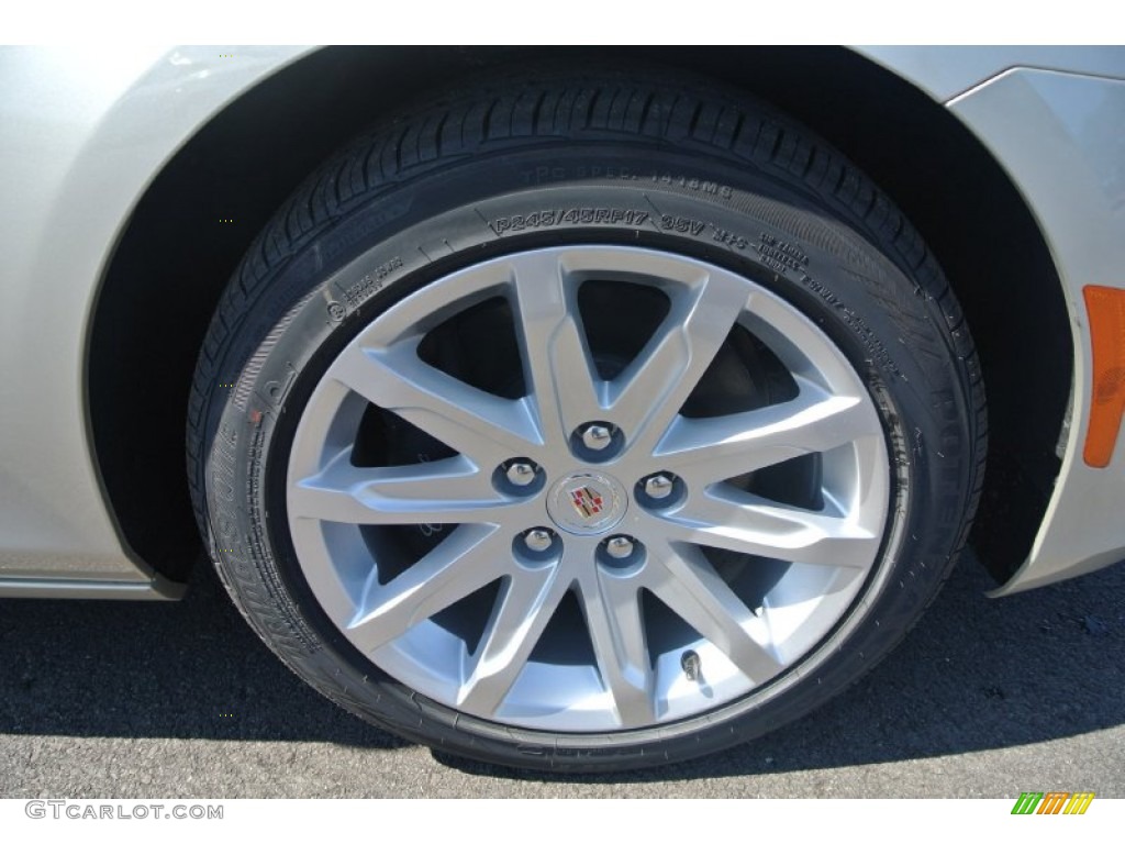 2014 CTS Sedan - Silver Coast Metallic / Ebony/Ebony photo #18
