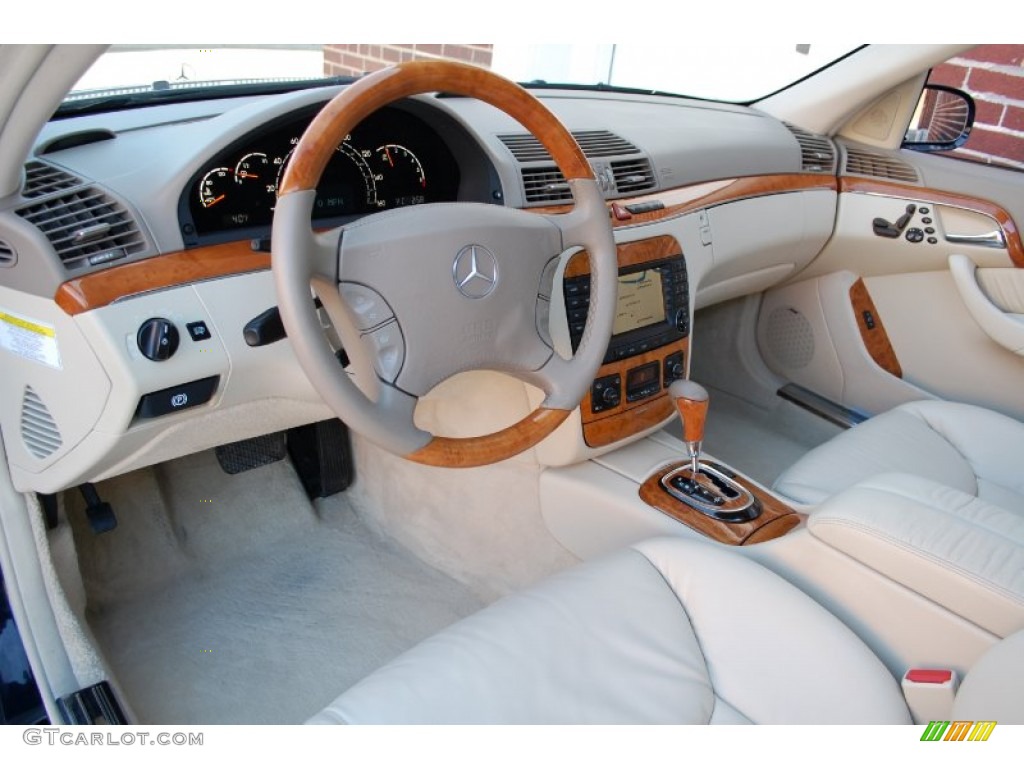 Stone Interior 2006 Mercedes-Benz S 500 4Matic Sedan Photo #91790846