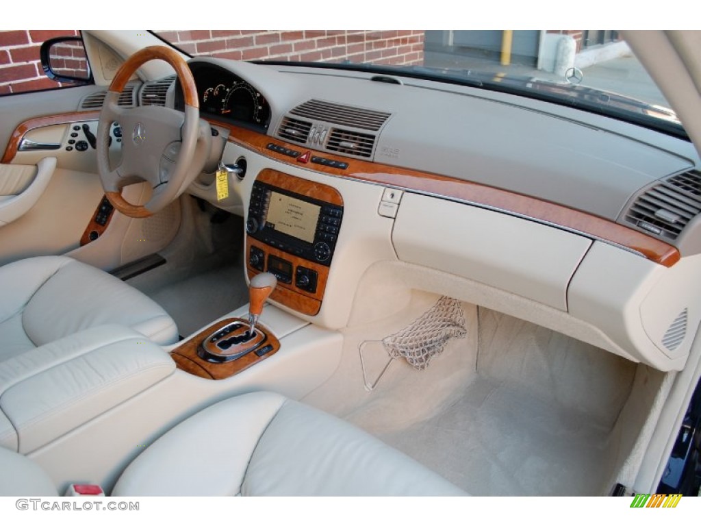 2006 Mercedes-Benz S 500 4Matic Sedan Stone Dashboard Photo #91790866
