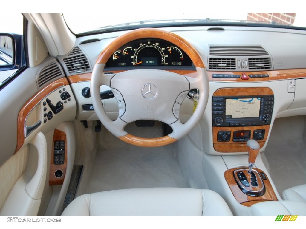 2006 Mercedes-Benz S 500 4Matic Sedan Stone Dashboard Photo #91791074