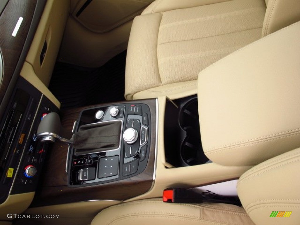 2014 A6 3.0T quattro Sedan - Dakota Gray Metallic / Velvet Beige photo #22