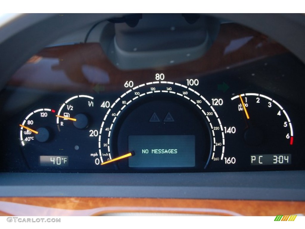 2006 Mercedes-Benz S 500 4Matic Sedan Gauges Photo #91792196