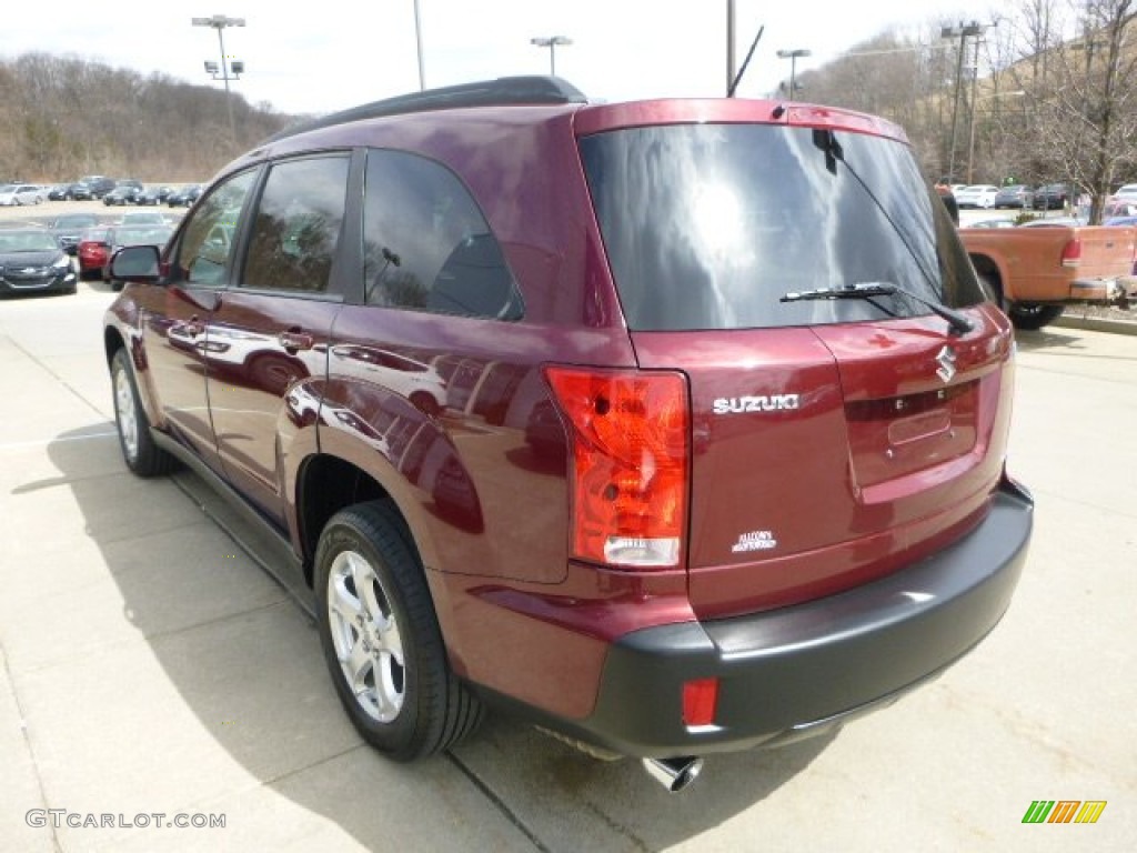2008 XL7 AWD - Cranberry Red Metallic / Beige photo #4