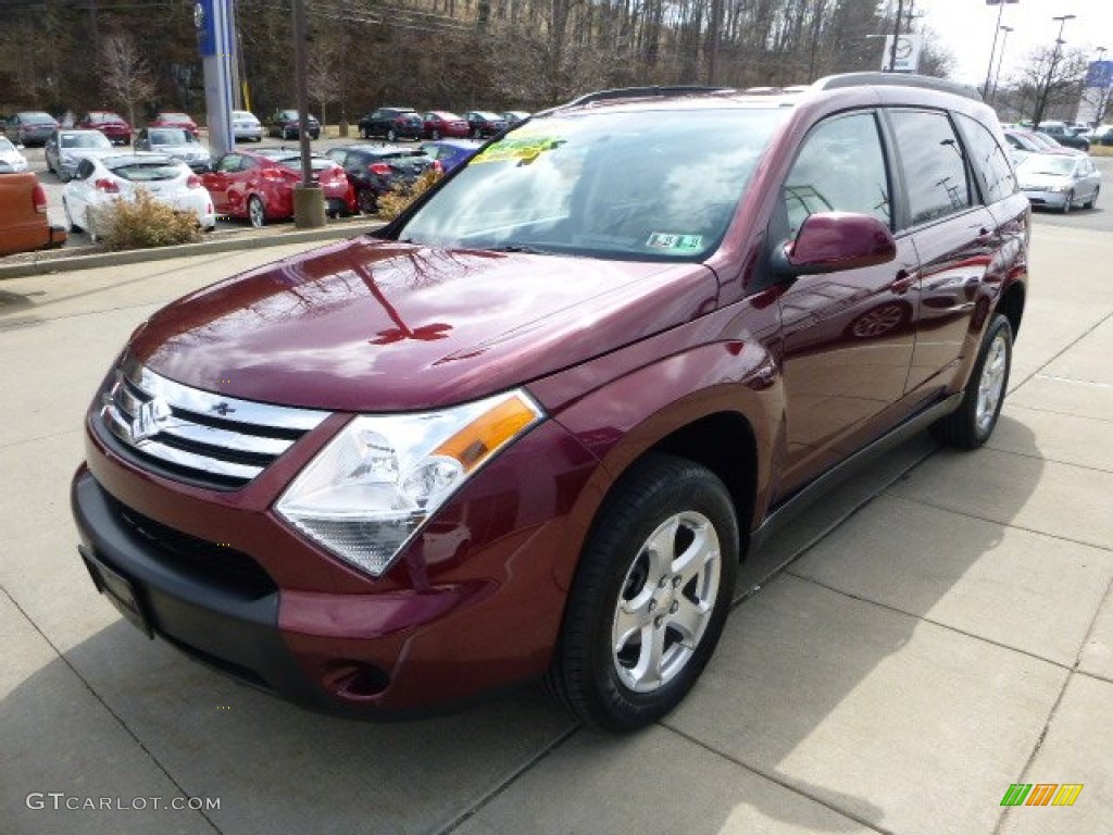 2008 XL7 AWD - Cranberry Red Metallic / Beige photo #6