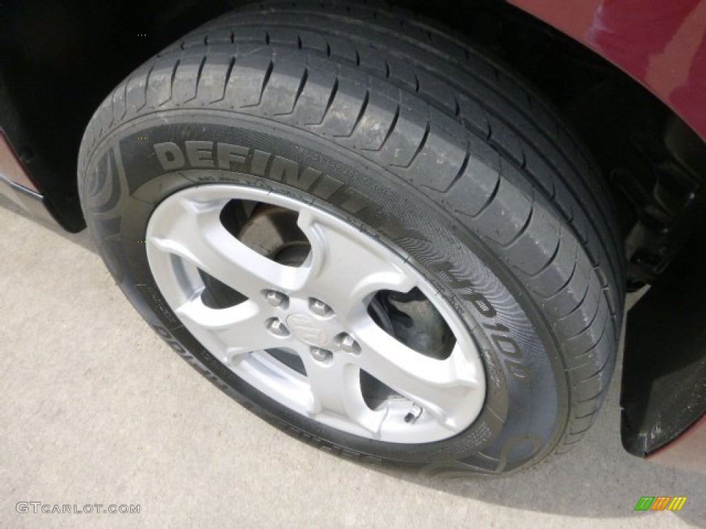 2008 XL7 AWD - Cranberry Red Metallic / Beige photo #9
