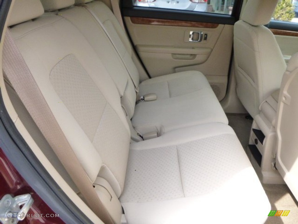 2008 XL7 AWD - Cranberry Red Metallic / Beige photo #13
