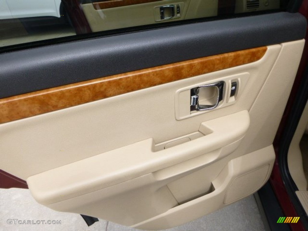 2008 XL7 AWD - Cranberry Red Metallic / Beige photo #18