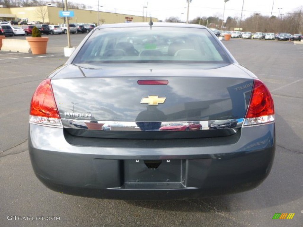 2010 Impala LS - Cyber Gray Metallic / Ebony photo #4