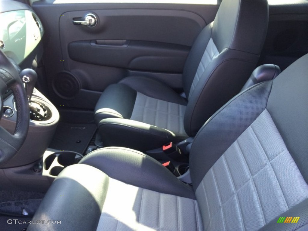 2012 500 Sport - Verde Chiaro (Light Green) / Sport Tessuto Nero/Nero (Black/Black) photo #17