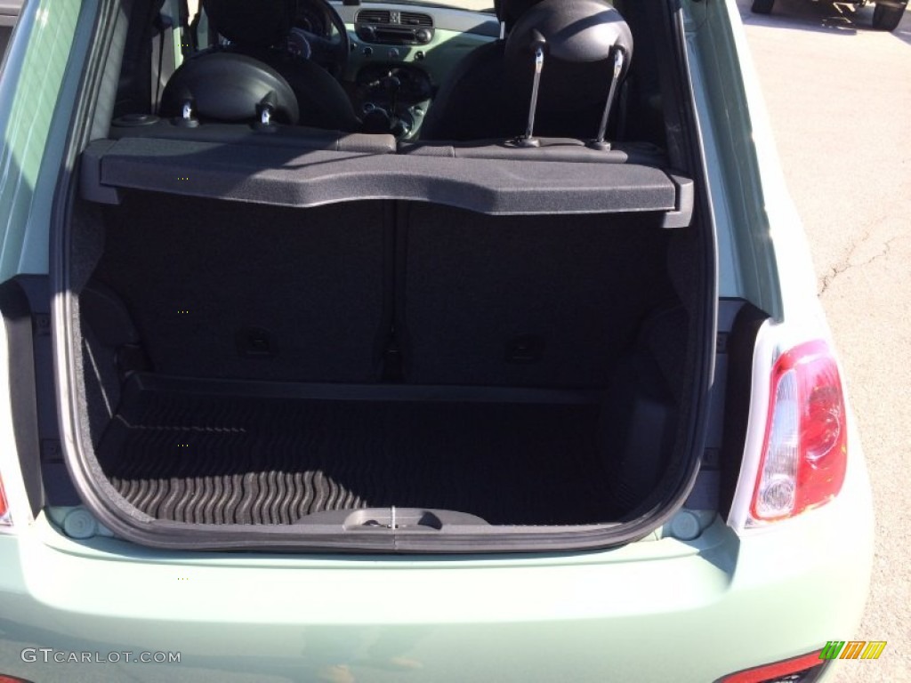 2012 500 Sport - Verde Chiaro (Light Green) / Sport Tessuto Nero/Nero (Black/Black) photo #24