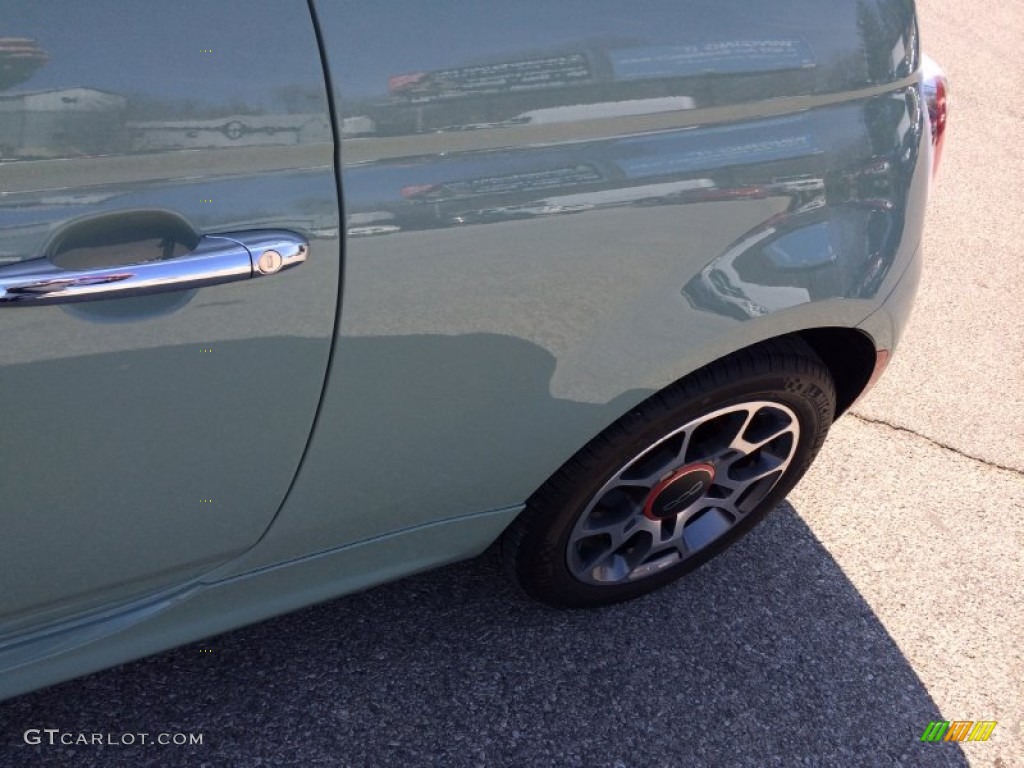 2012 500 Sport - Verde Chiaro (Light Green) / Sport Tessuto Nero/Nero (Black/Black) photo #29