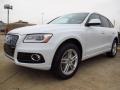 Glacier White Metallic 2014 Audi Q5 3.0 TDI quattro Exterior