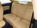 2014 Audi A5 Velvet Beige Interior Rear Seat Photo
