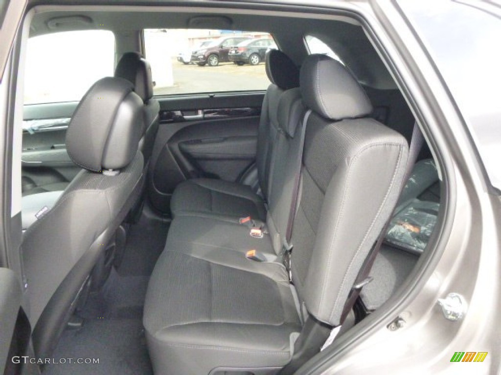 Black Interior 2015 Kia Sorento LX AWD Photo #91796237