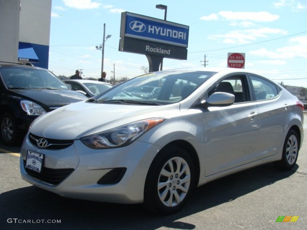 2012 Elantra GLS - Silver / Gray photo #1