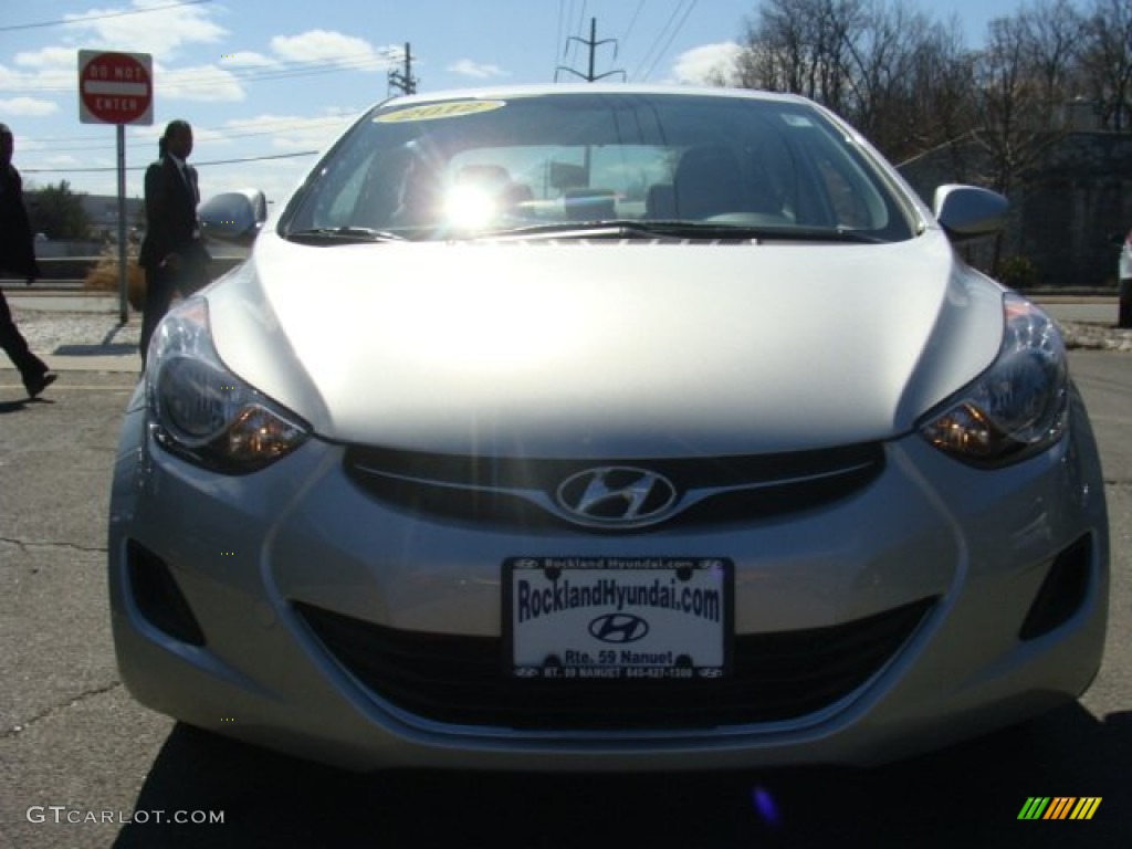 2012 Elantra GLS - Silver / Gray photo #2