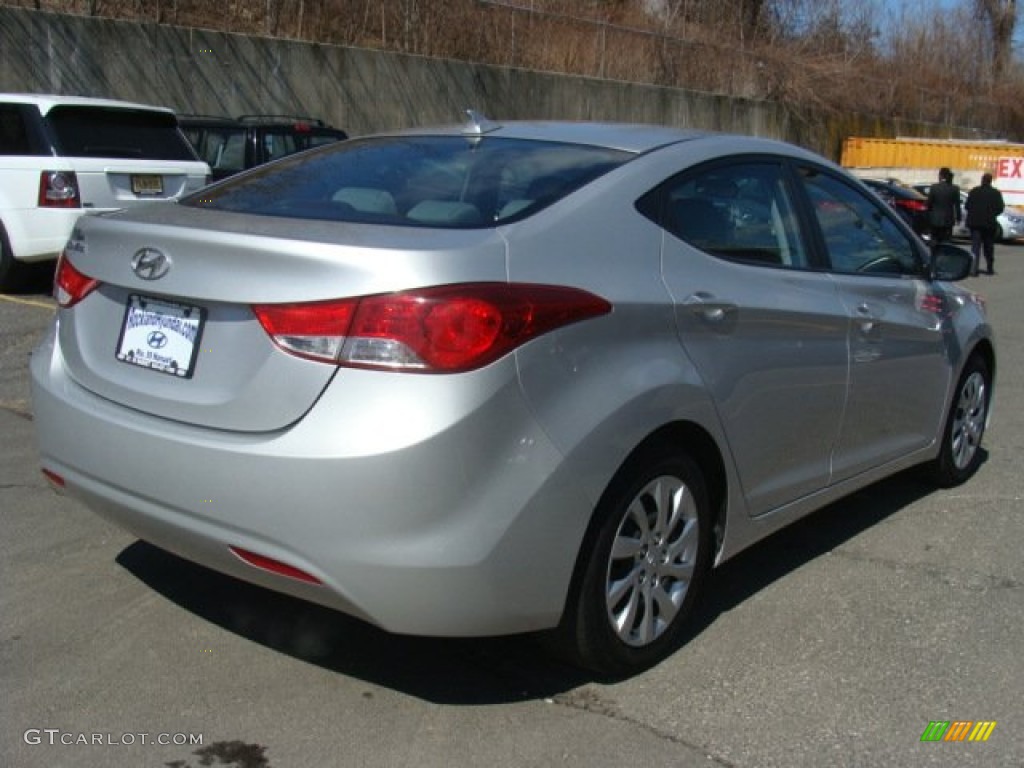 2012 Elantra GLS - Silver / Gray photo #4