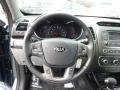 Gray 2015 Kia Sorento LX AWD Steering Wheel
