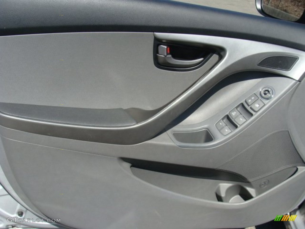 2012 Elantra GLS - Silver / Gray photo #7