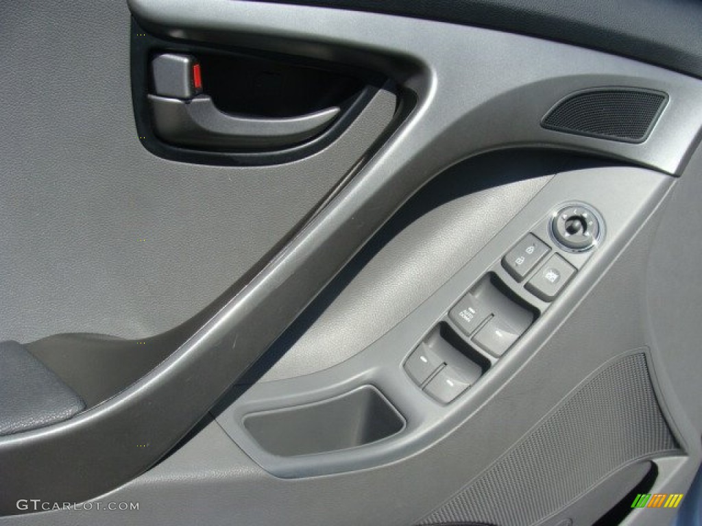 2012 Elantra GLS - Silver / Gray photo #8