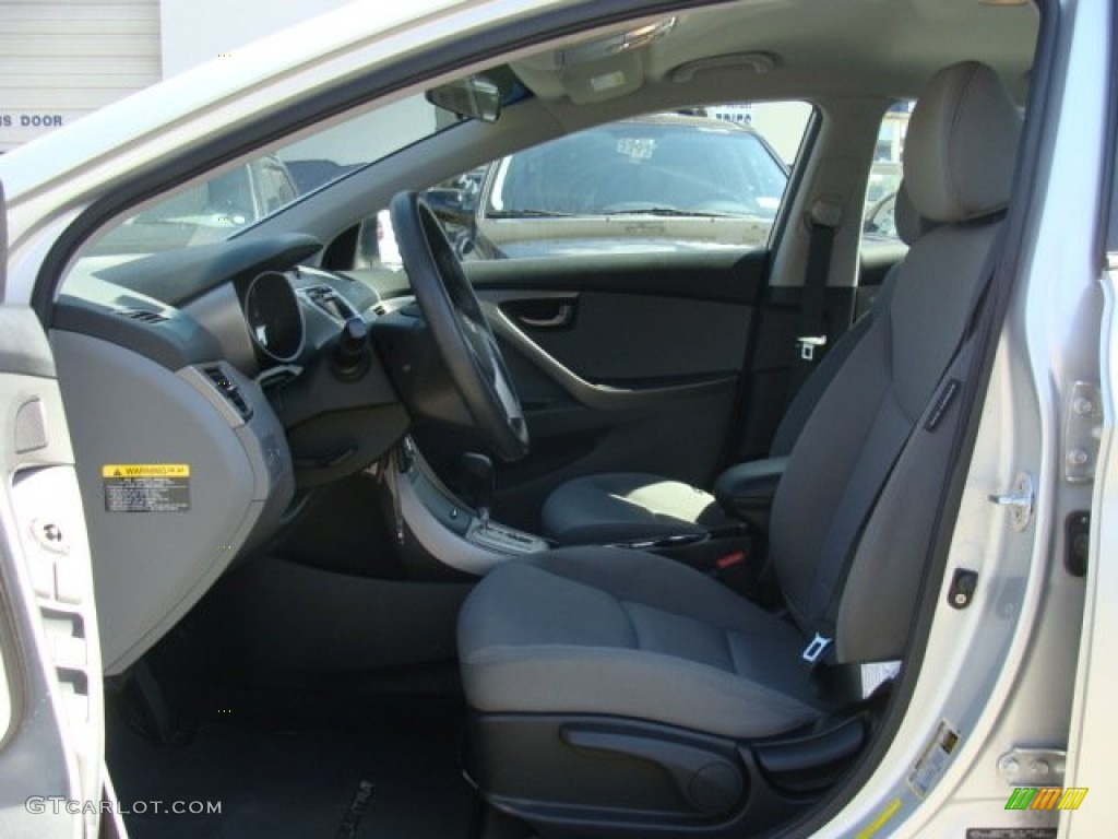 2012 Elantra GLS - Silver / Gray photo #10