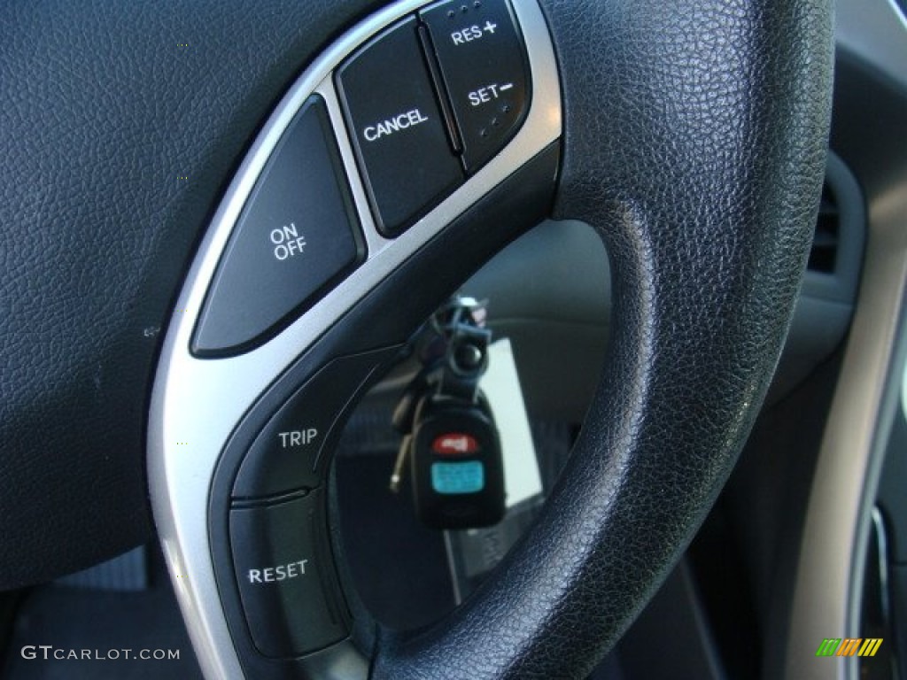 2012 Elantra GLS - Silver / Gray photo #14