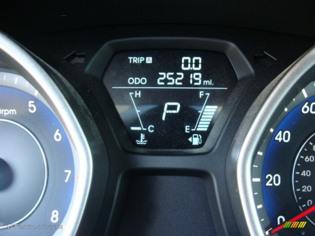 2012 Elantra GLS - Silver / Gray photo #15