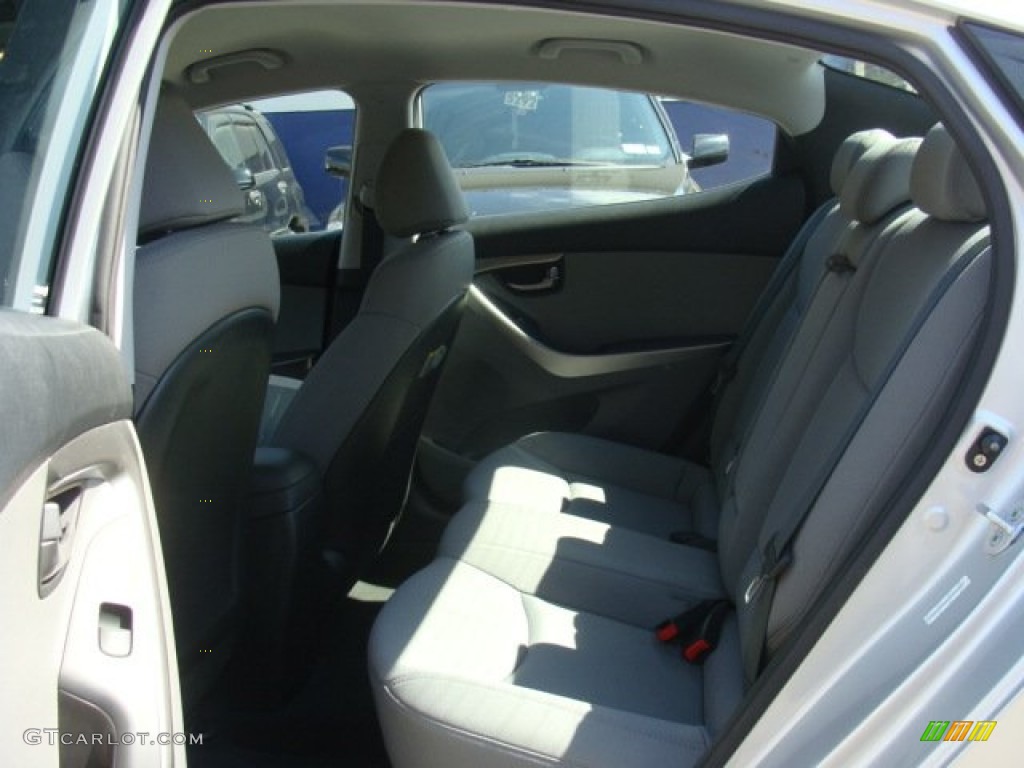 2012 Elantra GLS - Silver / Gray photo #18