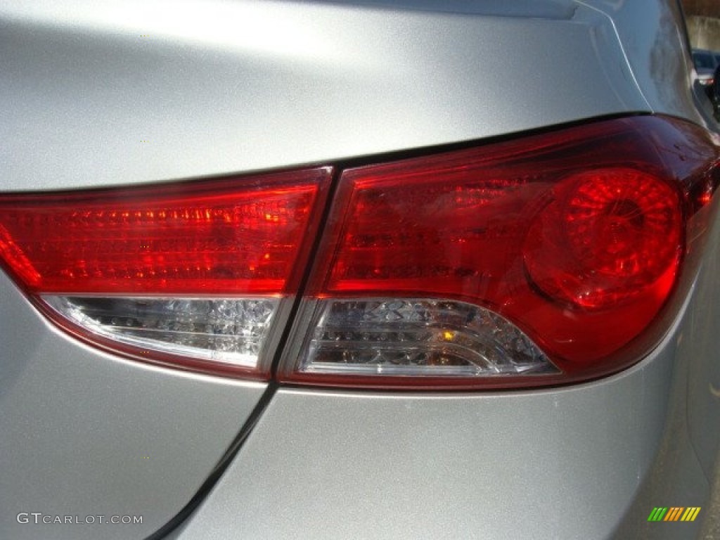 2012 Elantra GLS - Silver / Gray photo #20
