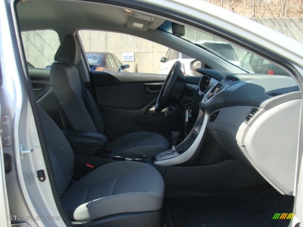 2012 Elantra GLS - Silver / Gray photo #24