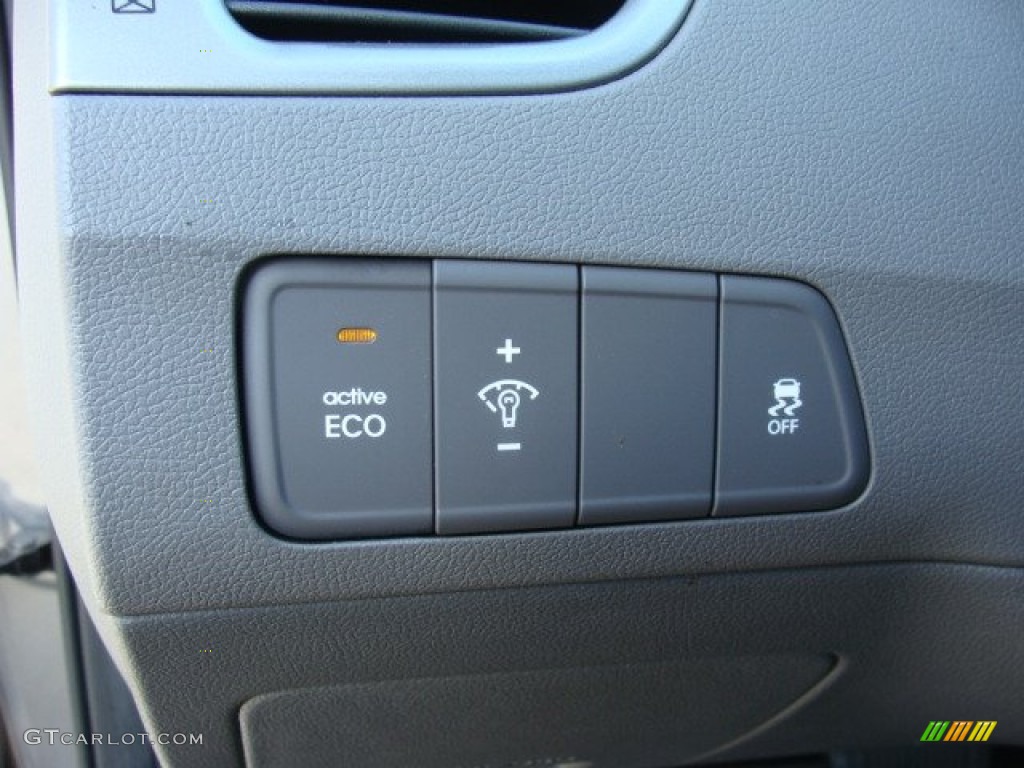 2012 Elantra Limited - Harbor Gray Metallic / Gray photo #13