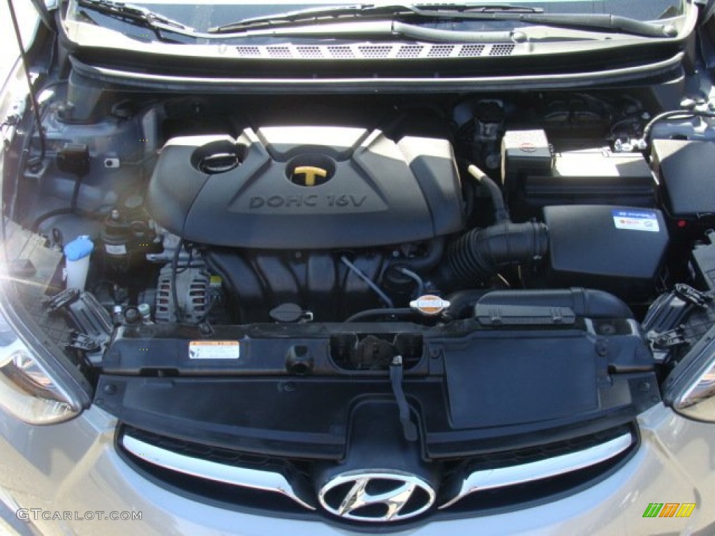 2012 Elantra Limited - Harbor Gray Metallic / Gray photo #30
