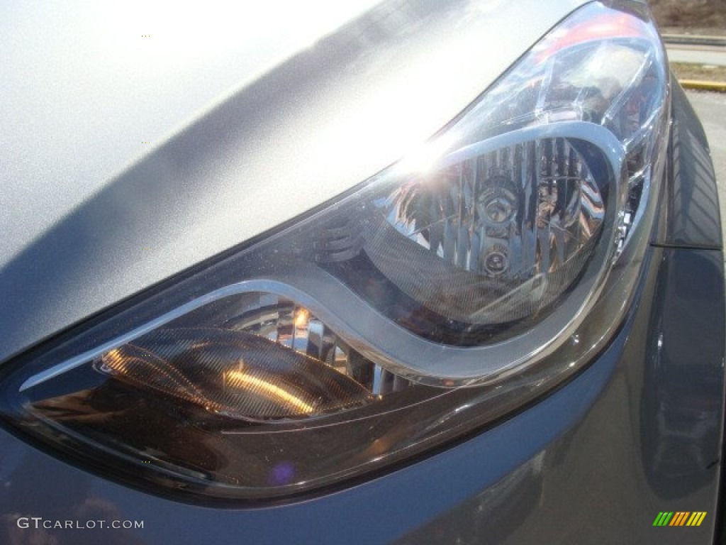 2012 Elantra Limited - Harbor Gray Metallic / Gray photo #31