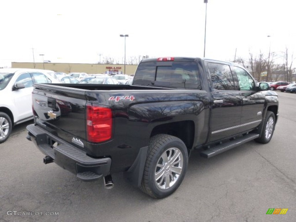 2014 Silverado 1500 High Country Crew Cab 4x4 - Black / High Country Saddle photo #5