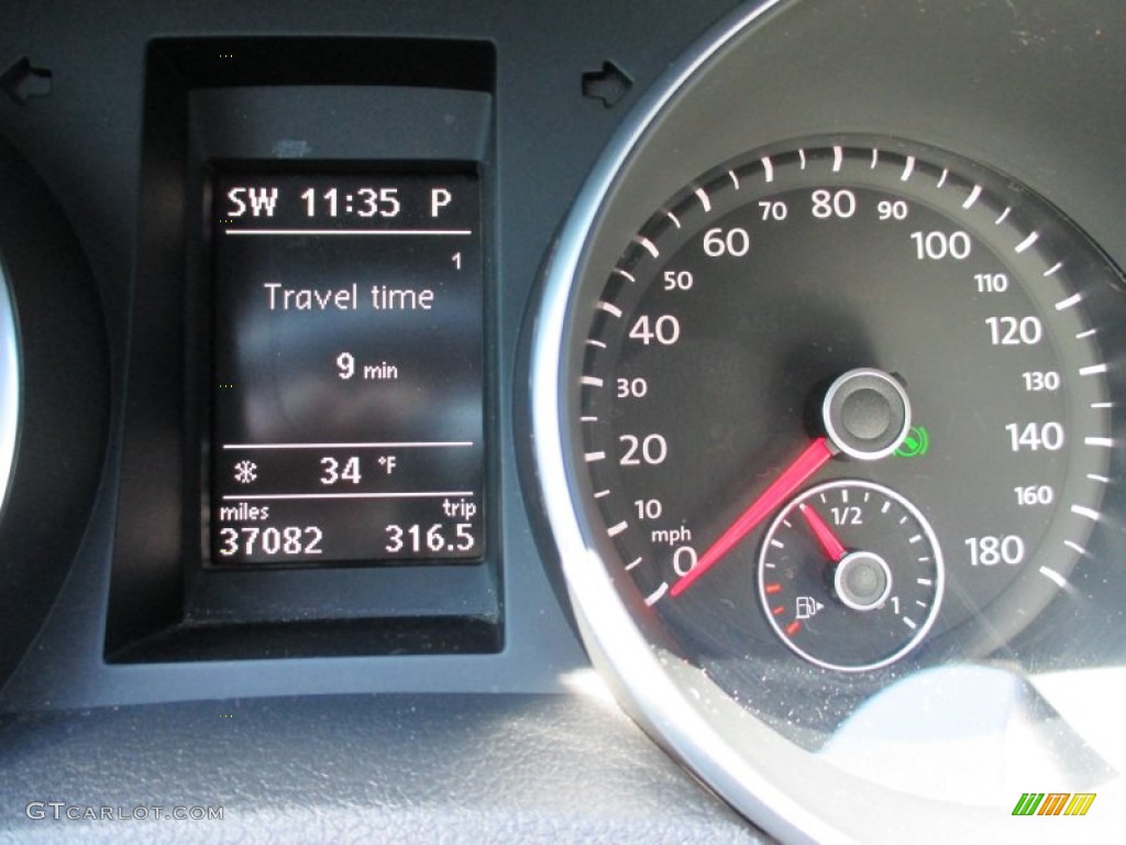 2010 GTI 2 Door - United Gray Metallic / Titan Black Leather photo #22