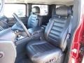 Ebony Black Front Seat Photo for 2005 Hummer H2 #91799387