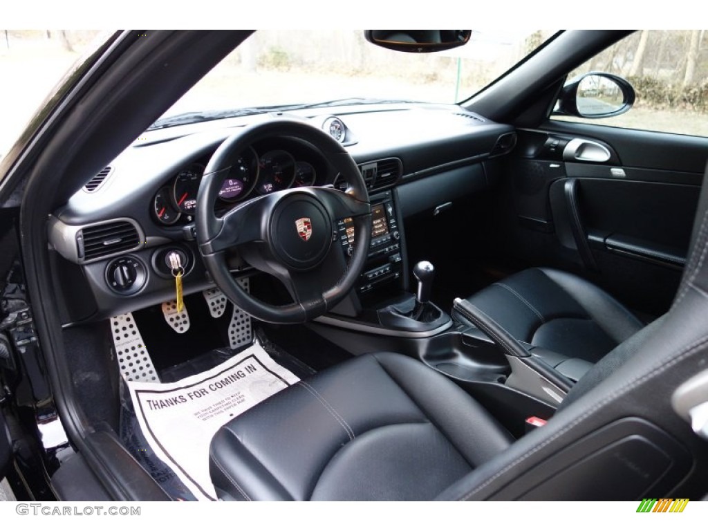 2012 Porsche 911 Black Edition Coupe Interior Color Photos