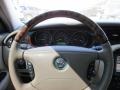 2004 Jaguar XJ Sand Interior Steering Wheel Photo