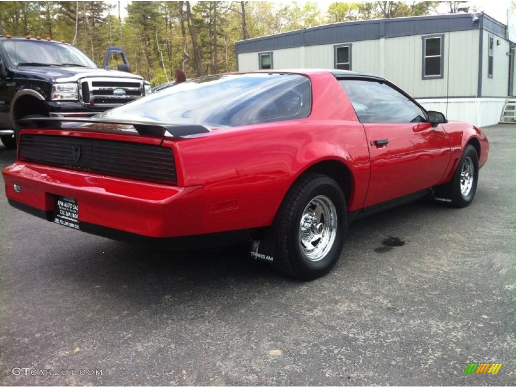 1983 Firebird Trans Am Coupe - Bright Red / Charcoal photo #12