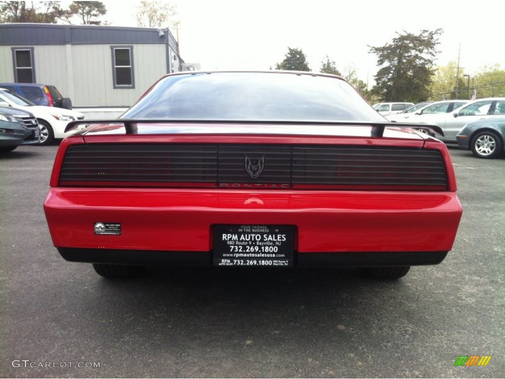 1983 Firebird Trans Am Coupe - Bright Red / Charcoal photo #13