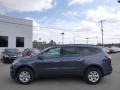 2014 Atlantis Blue Metallic Chevrolet Traverse LS AWD  photo #8