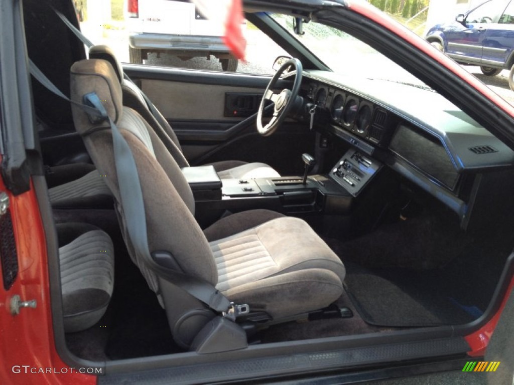 1983 Firebird Trans Am Coupe - Bright Red / Charcoal photo #32