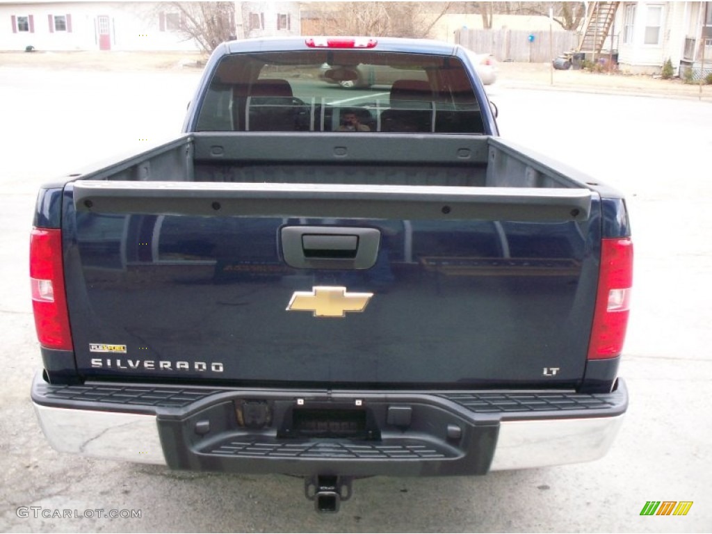 2009 Silverado 1500 LT Extended Cab 4x4 - Imperial Blue Metallic / Ebony photo #4