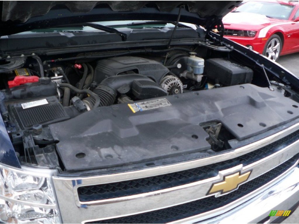 2009 Silverado 1500 LT Extended Cab 4x4 - Imperial Blue Metallic / Ebony photo #14