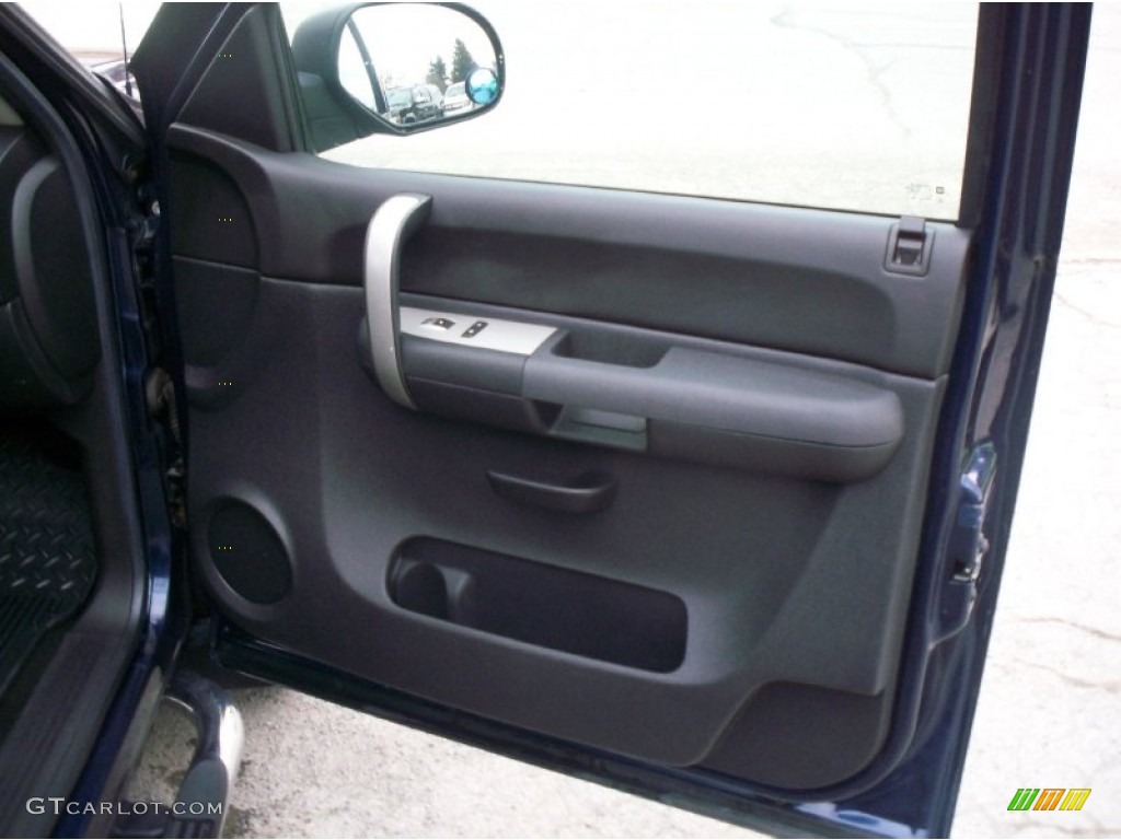 2009 Silverado 1500 LT Extended Cab 4x4 - Imperial Blue Metallic / Ebony photo #15