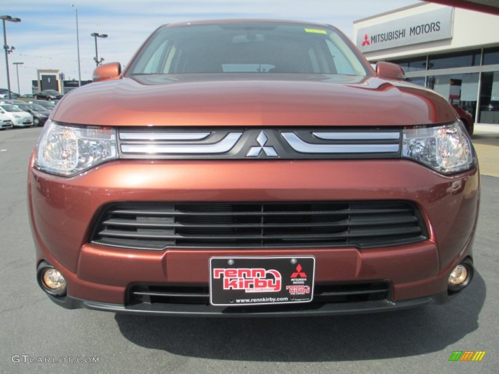 2014 Outlander SE - Copper Metallic / Black photo #2