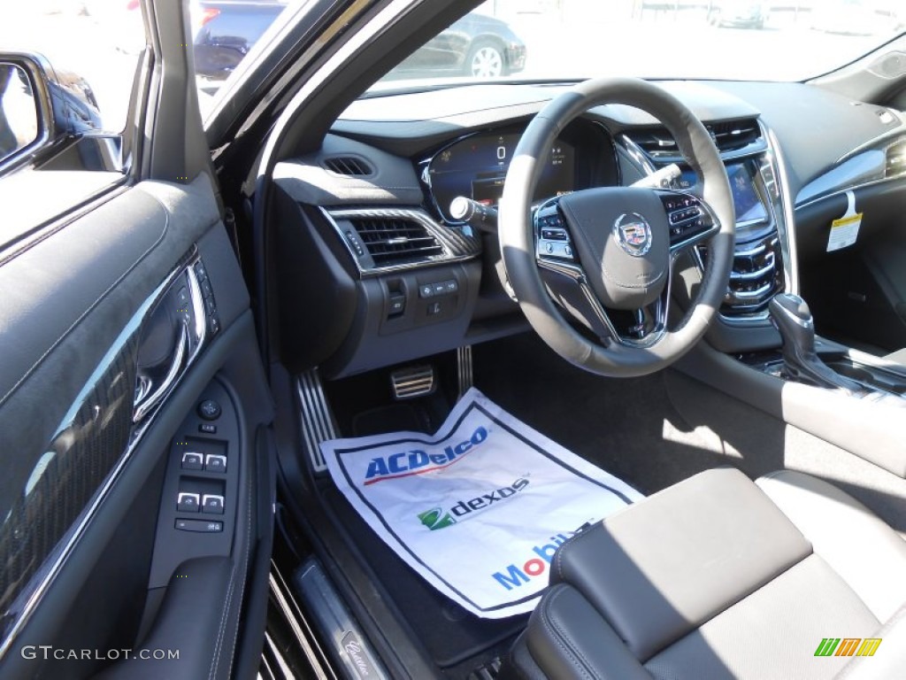 Jet Black/Jet Black Interior 2014 Cadillac CTS Vsport Premium Sedan Photo #91802924