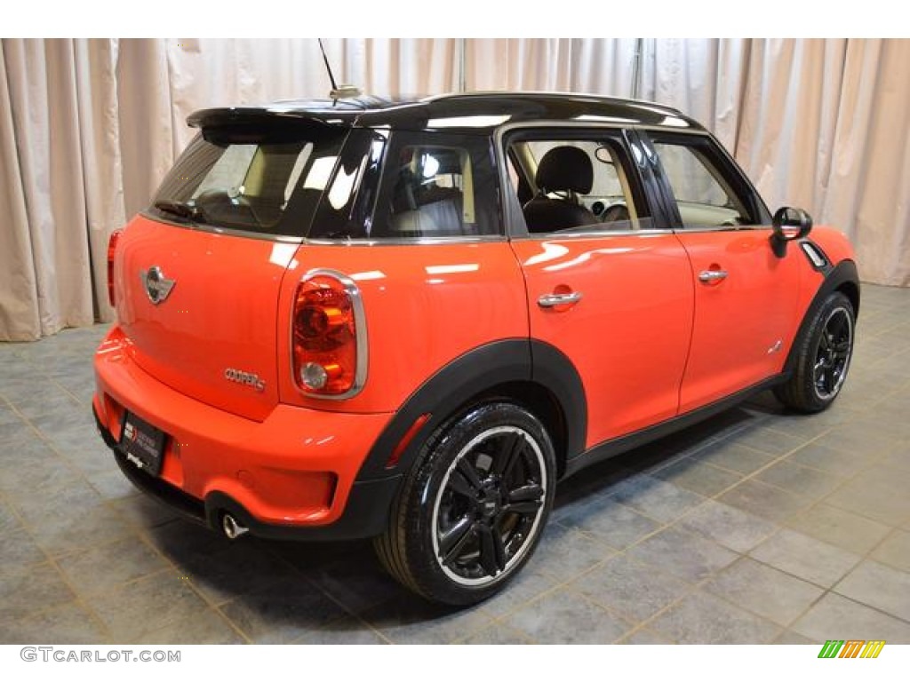 2011 Cooper S Countryman All4 AWD - Pure Red / Carbon Black photo #17