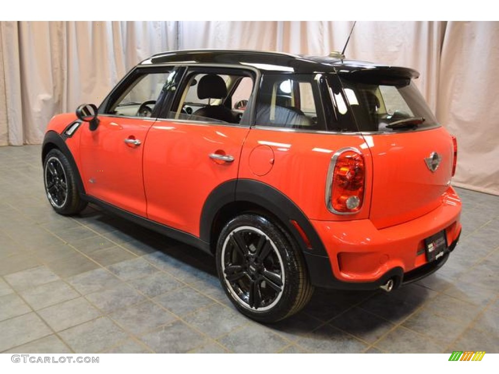 2011 Cooper S Countryman All4 AWD - Pure Red / Carbon Black photo #23